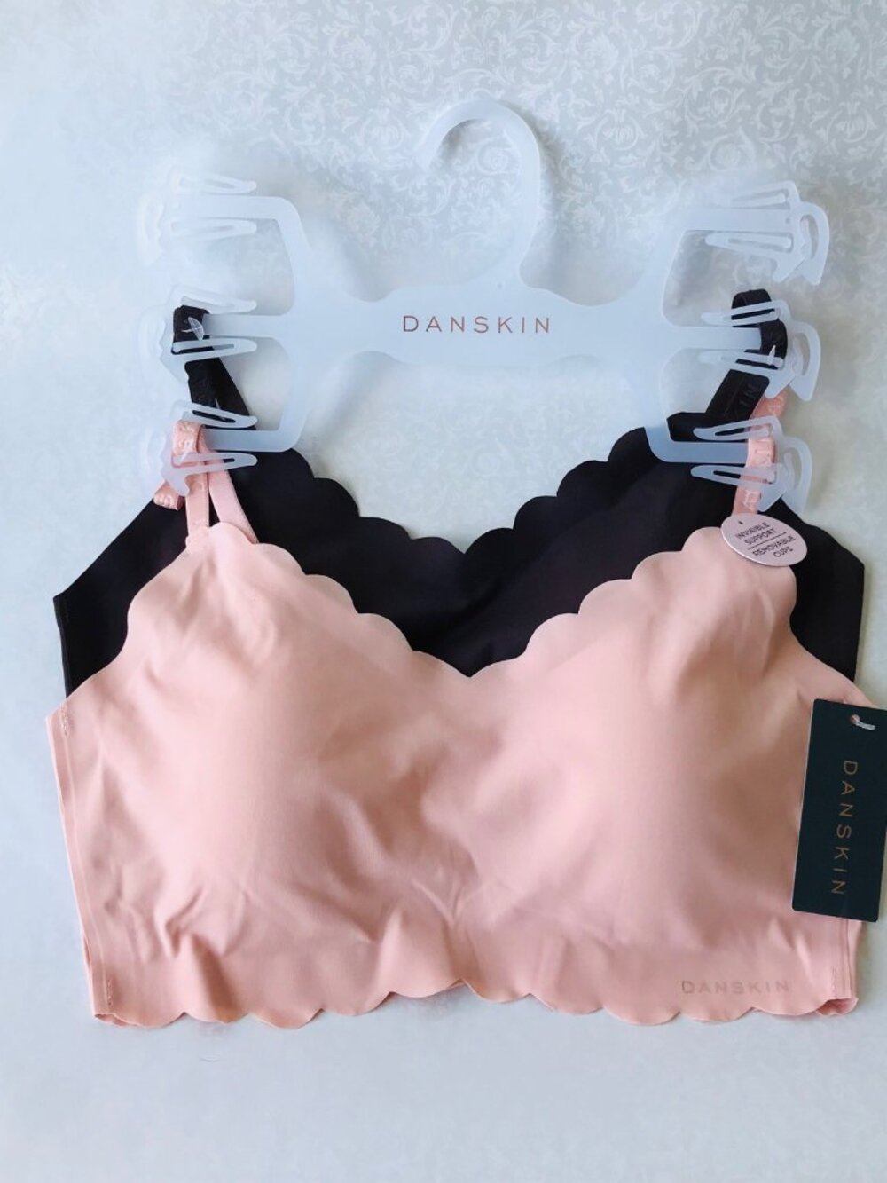 Danskin  Invisible Support  BRAS, Removable Cups 2-set   Size : XL